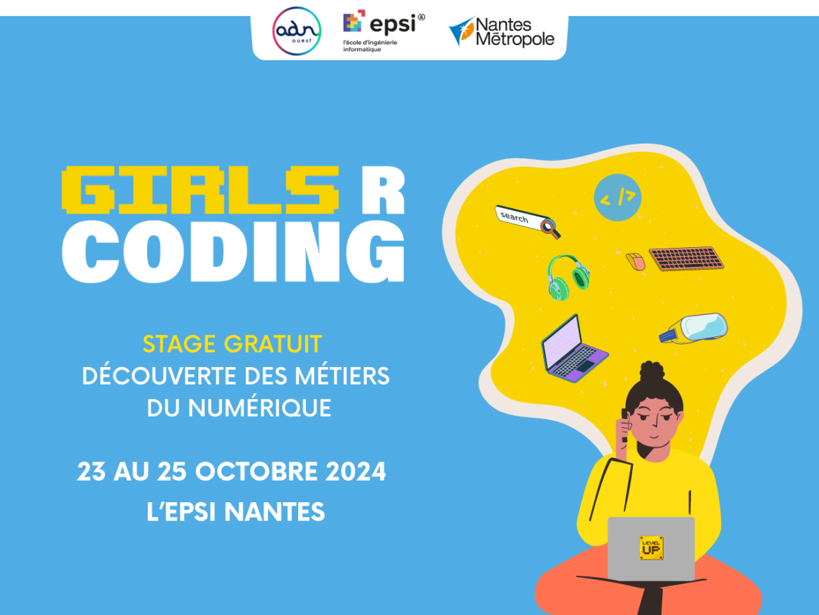 Le stage Girls R Coding à Nantes 2024