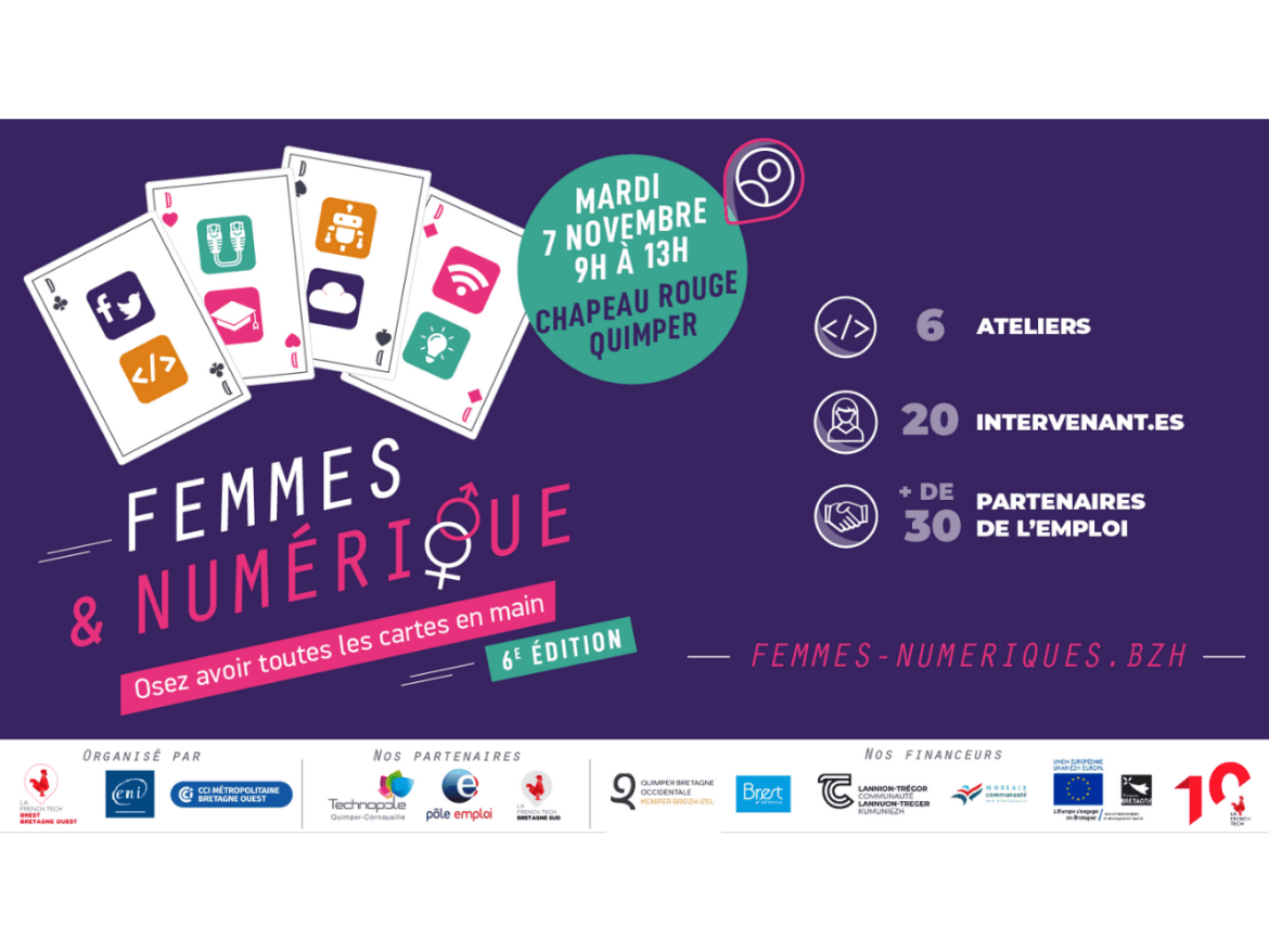Evenement sur les femmes et le numérique à Quimper