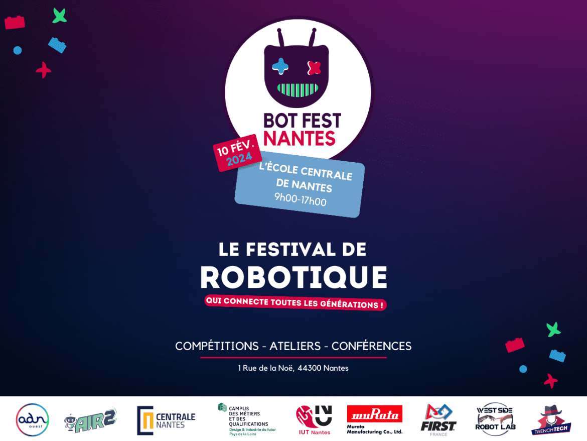 Le Festival de robotique, le Bot Fest Nantes 