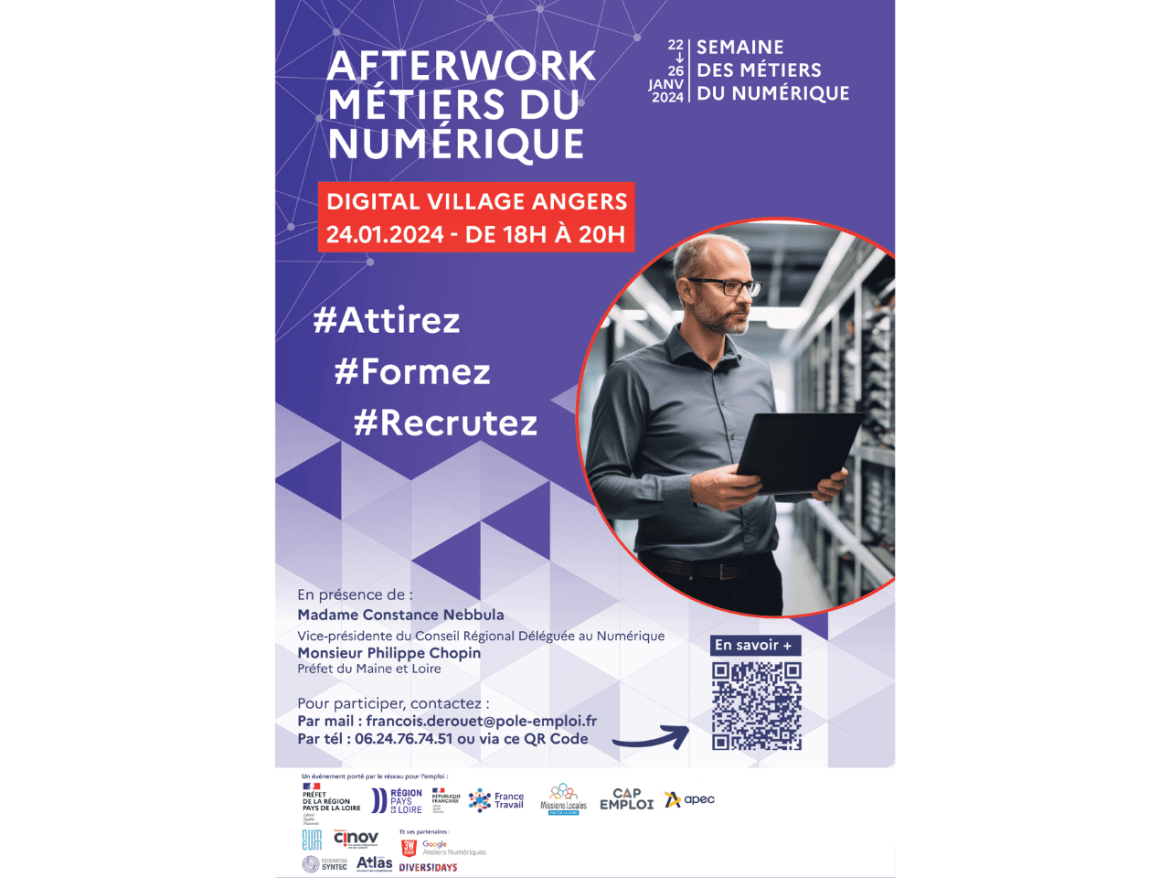 Semaine des métiers du numérique à Angers