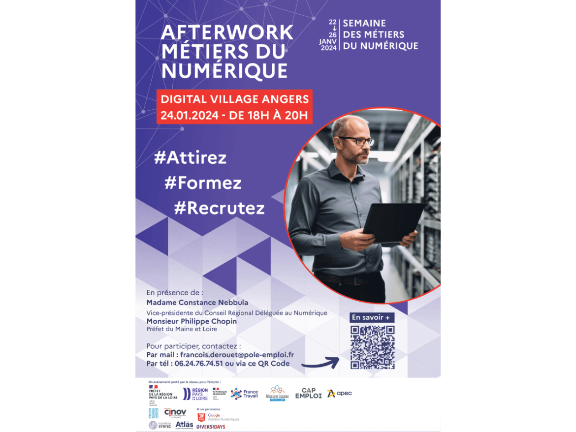 Semaine des métiers du numérique à Angers 