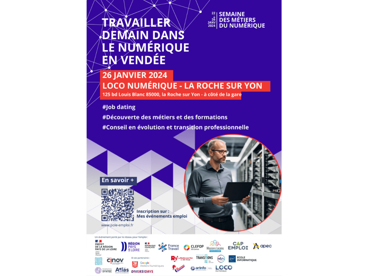 Semaine des métiers du numérique en Vendée